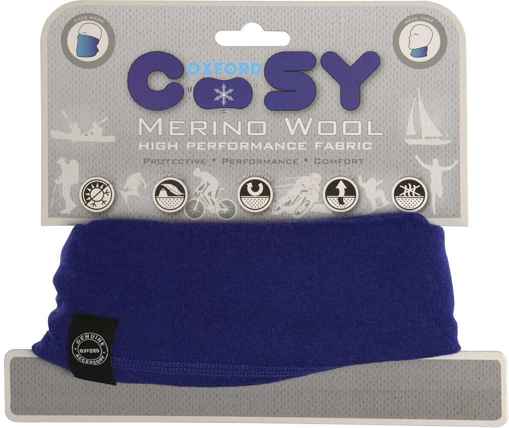 Oxford Merino Wool Cosy Royal Blue